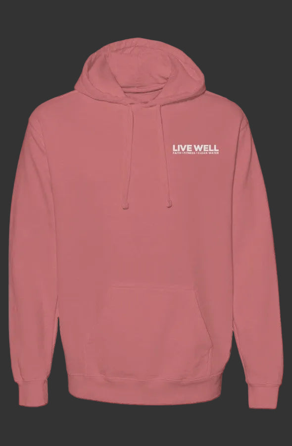 Garment Dyed Hooded Sweatshirt