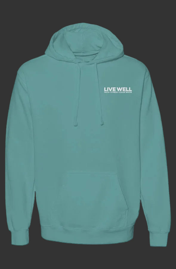 Garment Dyed Hooded Sweatshirt