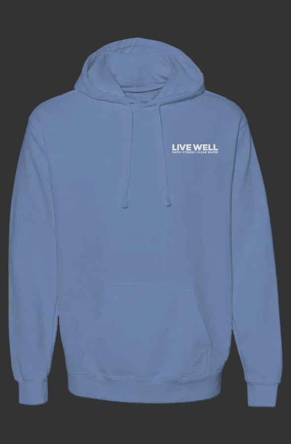 Garment Dyed Hooded Sweatshirt