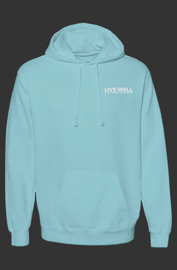 Garment Dyed Hooded Sweatshirt