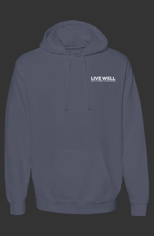 Garment Dyed Hooded Sweatshirt