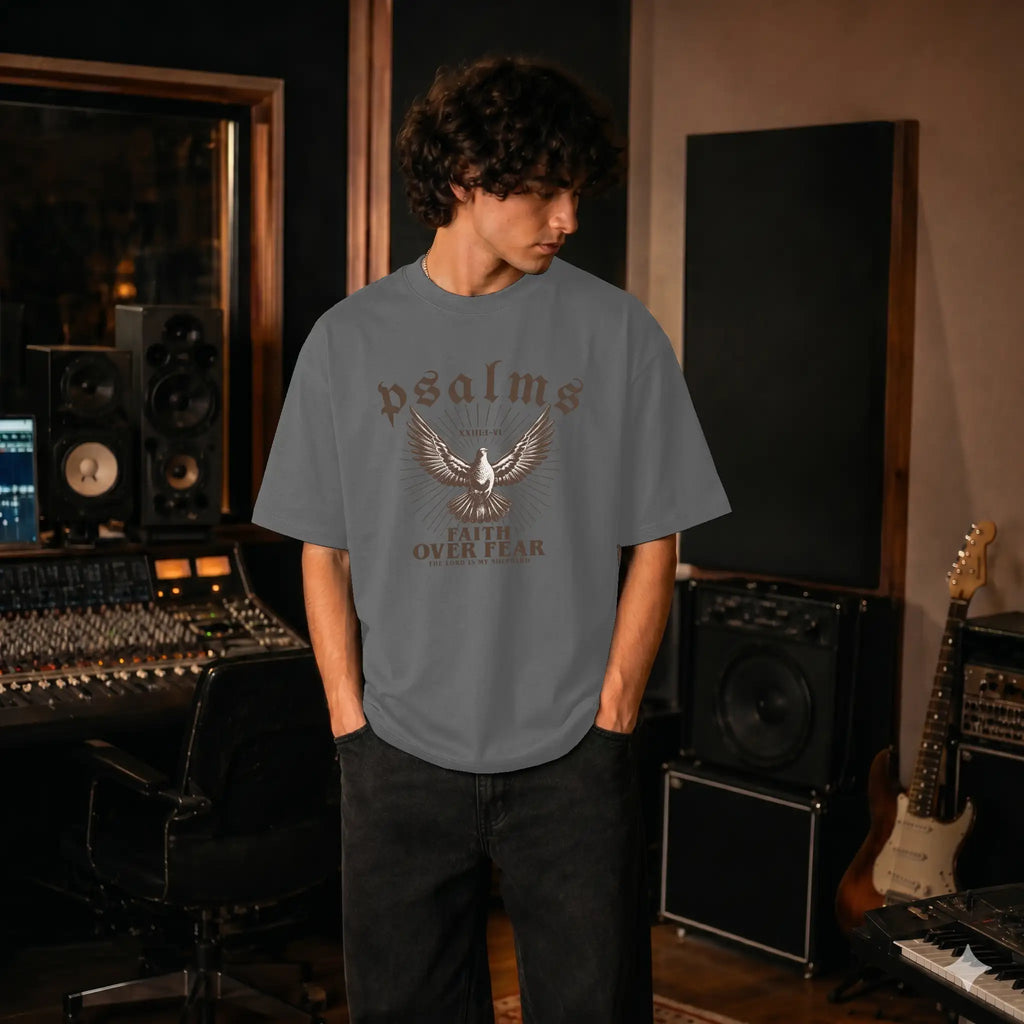 Live Well Graphic Drop Shoulder Tee