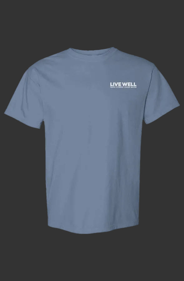 Live Well Push Me Comfort Colors Heavyweight T Shirt