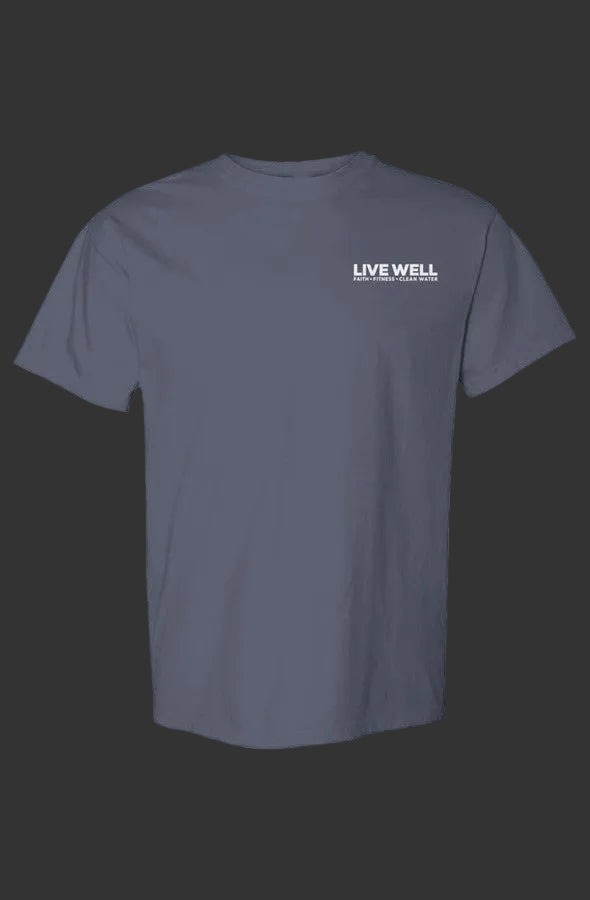 Live Well Push Me Comfort Colors Heavyweight T Shirt