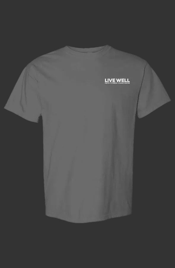 Live Well Push Me Comfort Colors Heavyweight T Shirt