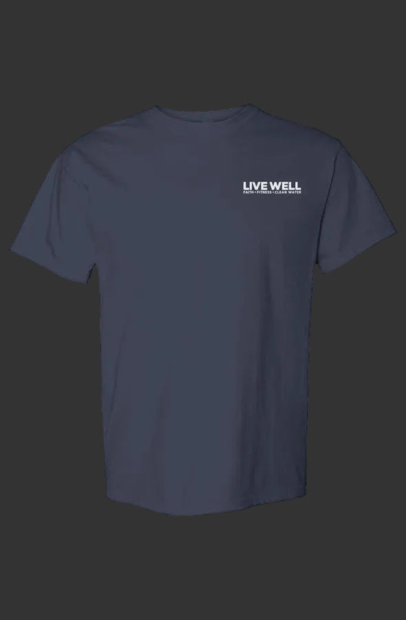 Live Well Push Me Comfort Colors Heavyweight T Shirt
