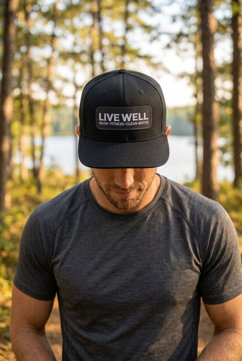 Live Well Logo Patch Otto Snapback Hat